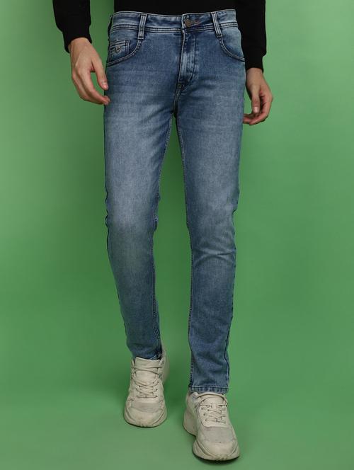 mens slim fit plain jeans - 20686937 - Very Small Image - 1