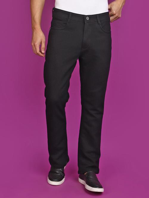 men mid rise plain denim jeans - 20862830 - Very Small Image - 1