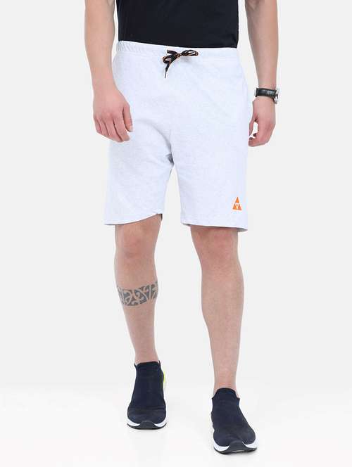 white cotton blend short - 21099568 - Very Small Image - 1
