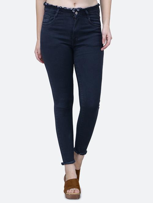solid grey denim jeans - 21145776 - Very Small Image - 1