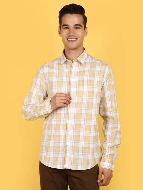 men collared long sleeves casual shirt - 21177103 - Very Small Image - 1