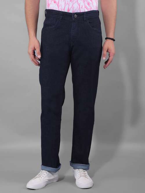 men mid rise plain denim jeans - 21275205 - Very Small Image - 1