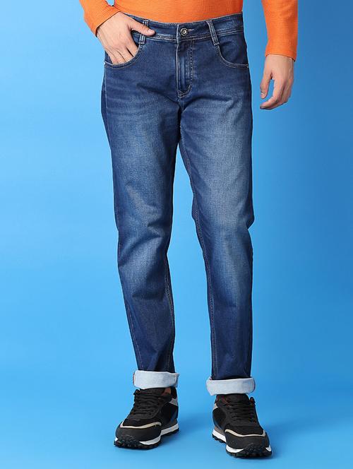 men mid rise plain jeans - 21382029 - Very Small Image - 1