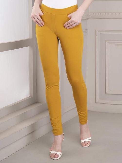 women mid-rise solid jegging - 21456728 - Very Small Image - 1