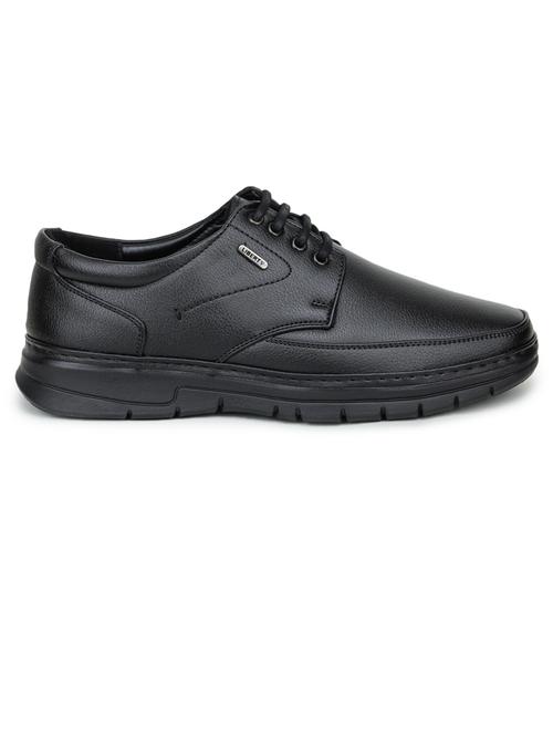 black lace-up casual shoes - 21464047 - Very Small Image - 1
