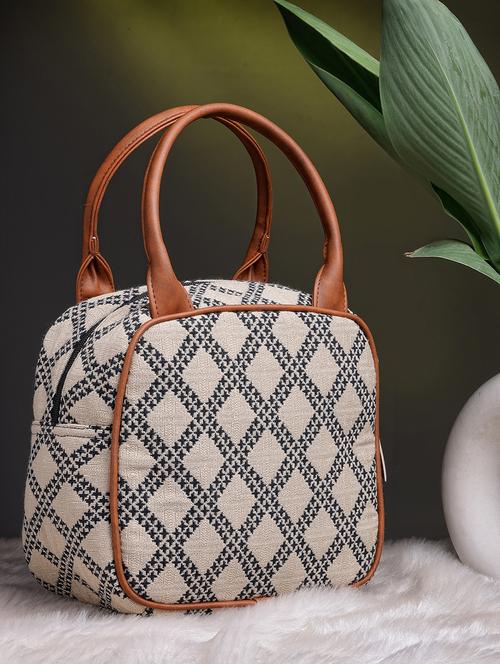 women cotton printed handbag - 21466969 - Very Small Image - 1