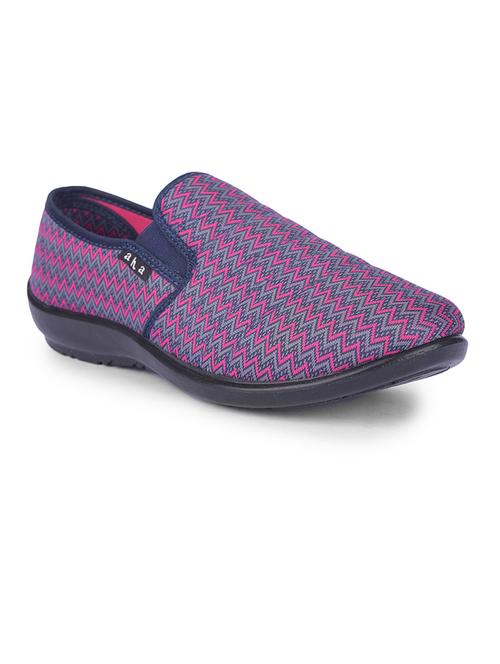 women purple slip on casual shoe - 21467076 - Very Small Image - 1