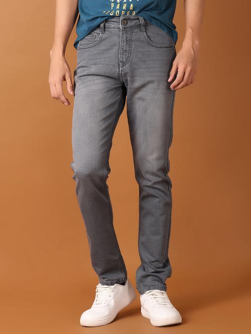 men solid slim fit jeans - 21493552 - Very Small Image - 1