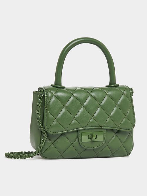 women green pu handbag - 21503983 - Very Small Image - 1