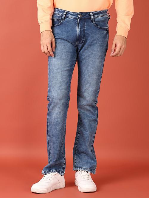 men solid mid rise slim fit jean - 21519695 - Very Small Image - 1
