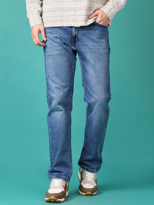 blue cotton jeans - 21536402 - Very Small Image - 1