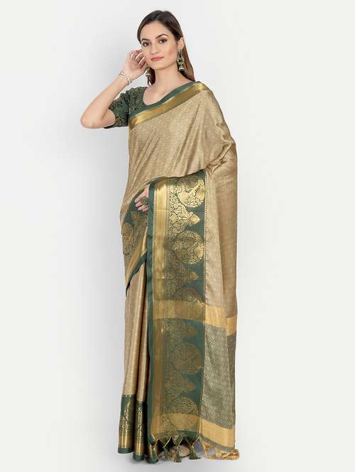 women self-designed bordered saree - 21549706 - Very Small Image - 1