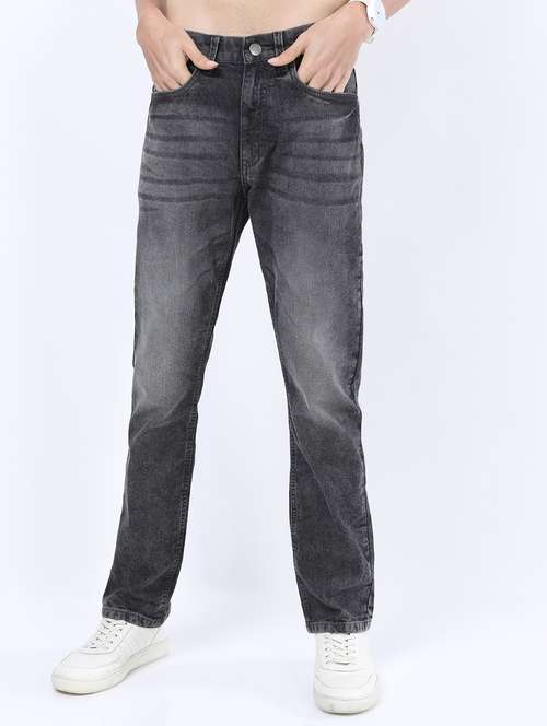 men mid rise plain jeans - 21596114 - Very Small Image - 1