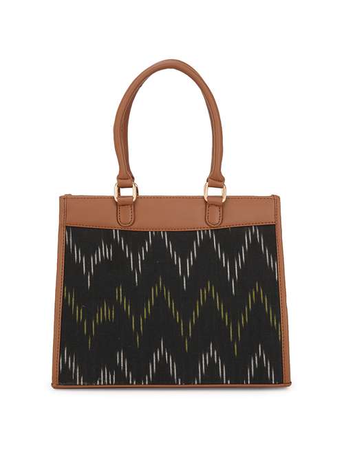 women black printed handbag - 21631179 - Very Small Image - 1