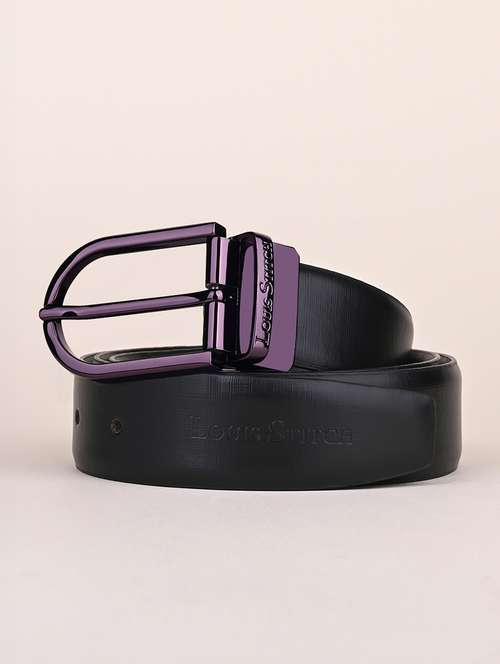 men pin buckle reversible leather belt - 21762137 - Very Small Image - 1