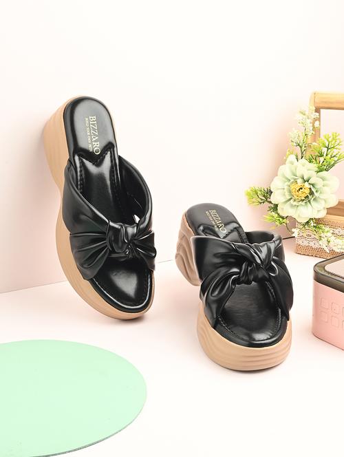 women black slip on wedge - 21794254 - Very Small Image - 1
