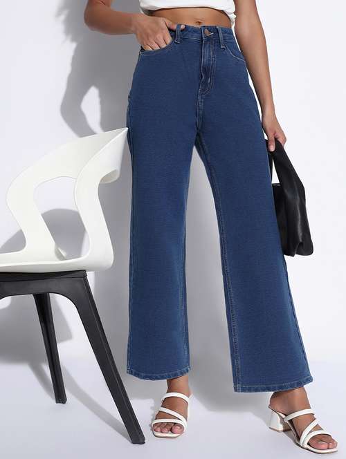 women mid rise straight fit jean - 21843535 - Very Small Image - 1