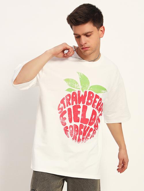 men printed short sleeves oversized t-shirt - 21903373 - Very Small Image - 1