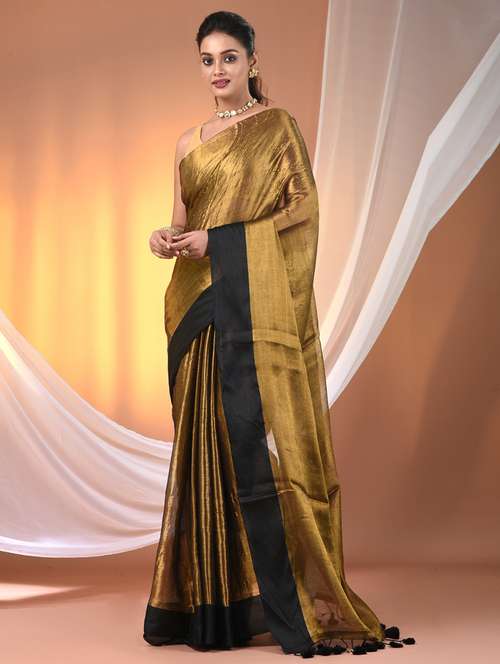 women solid casual wear saree with blouse - 21908334 - Very Small Image - 1