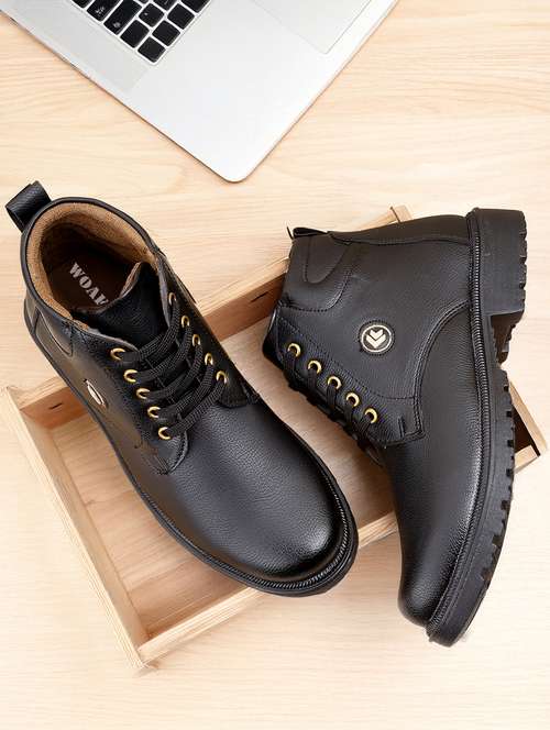men black lace up boot - 21931616 - Very Small Image - 1