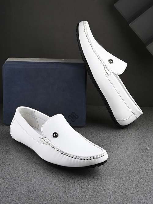 men white slip on loafer - 21948600 - Very Small Image - 1