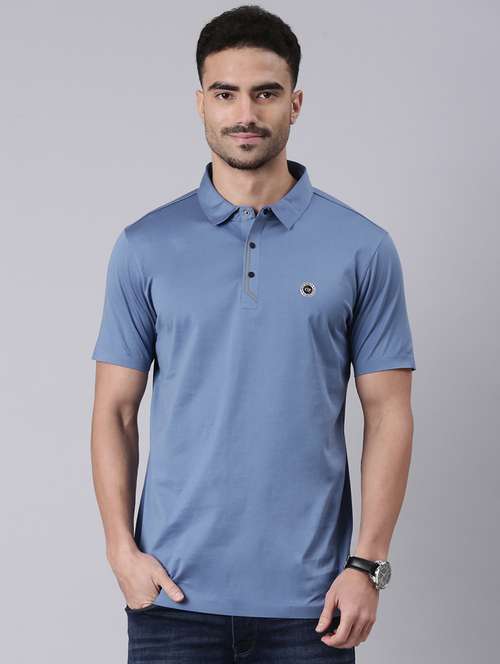 men solid short sleeve regular fit polo t-shirt - 22019684 - Very Small Image - 1