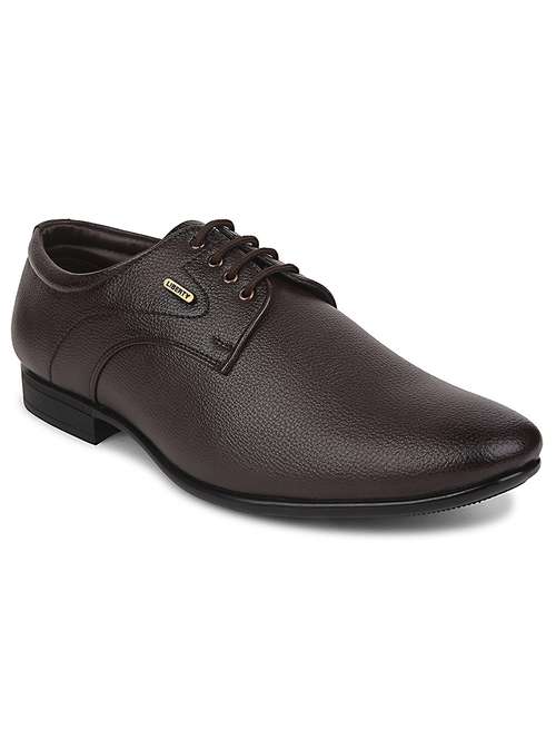 men brown lace-up derby - 22029207 - Very Small Image - 1