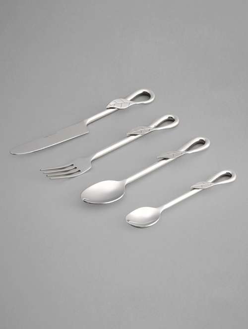 leaf style dinner cutlery set - 1006557 - Very Small Image - 1