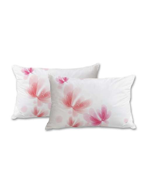 illuminating flowers print pillow cover - 10462115 - Very Small Image - 1