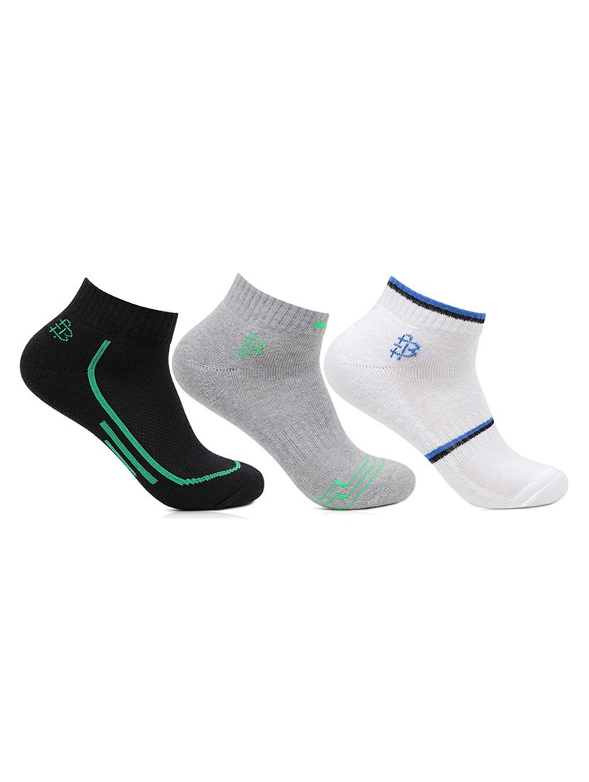 multi colored cotton sock (set of 3) - 11476047 - Zoom Image - 0