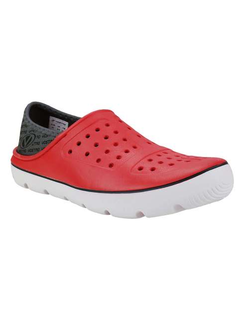 red slip on clog shoe - 11877458 - Very Small Image - 1