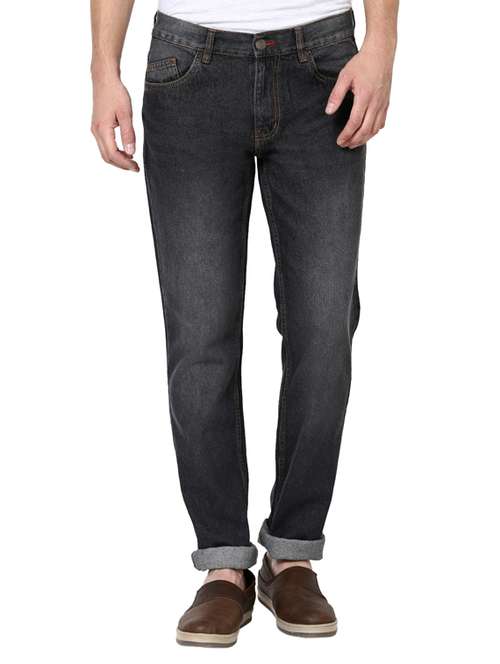 newport slim fit men black jeans - 12180150 - Very Small Image - 1