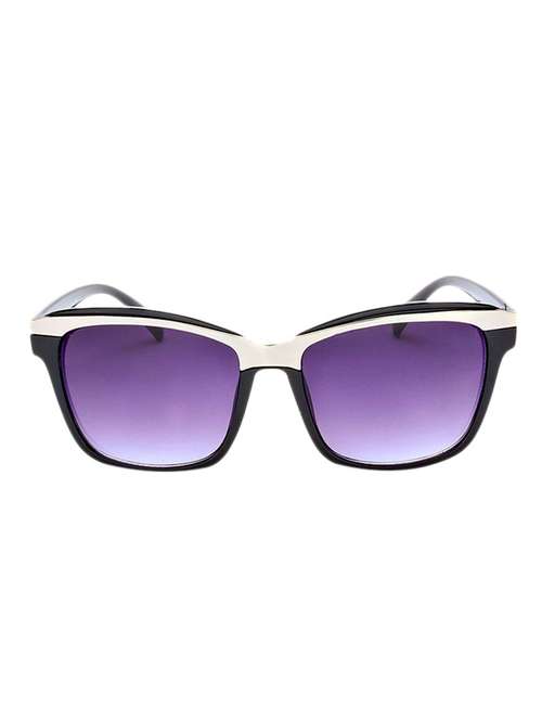 black plastic rectangle men sunglass - 12394428 - Very Small Image - 1