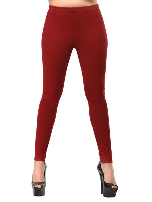 red viscose jeggings - 12426128 - Very Small Image - 1