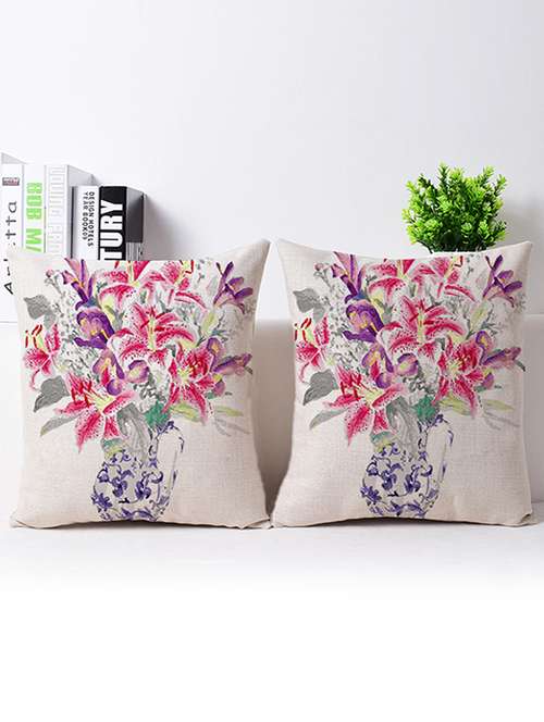 set of 2 vitange collection living room cushion cover - 13200375 - Very Small Image - 1