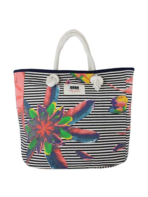 multi colored canvas tote - 13293190 - Very Small Image - 1