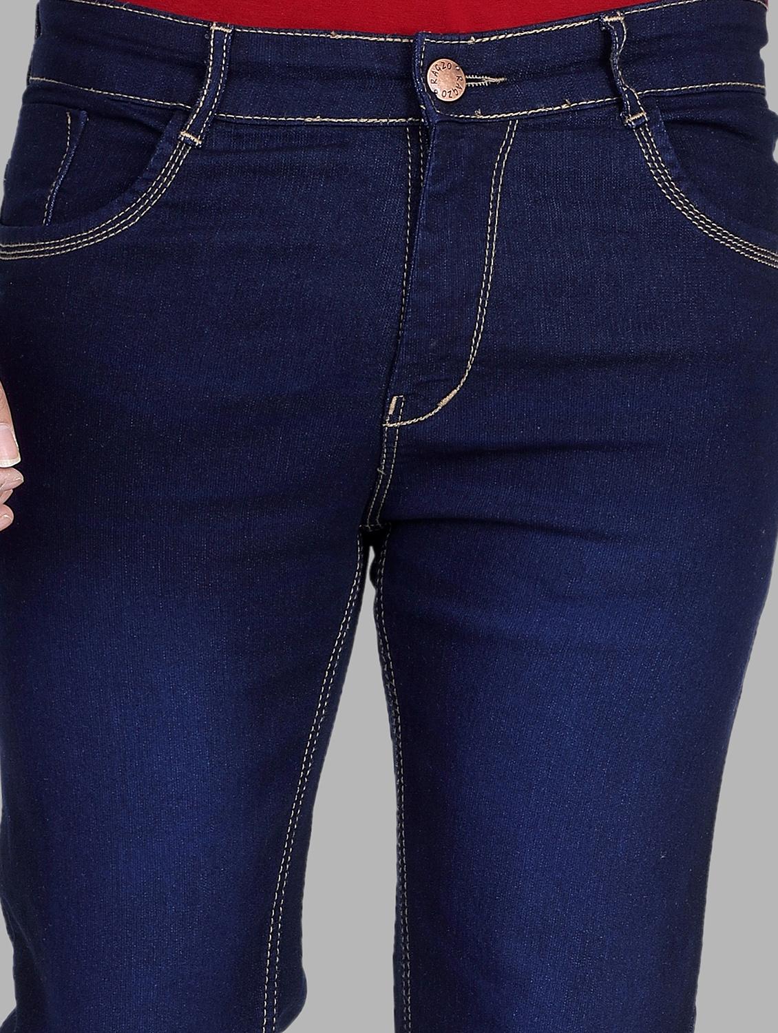 mens slim fit plain jeans - 13877712 - Zoom Image - 4