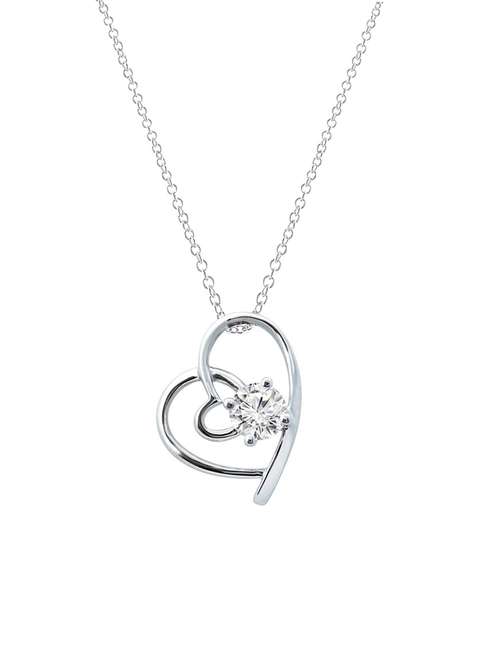 white silver pendant - 14173793 - Very Small Image - 1