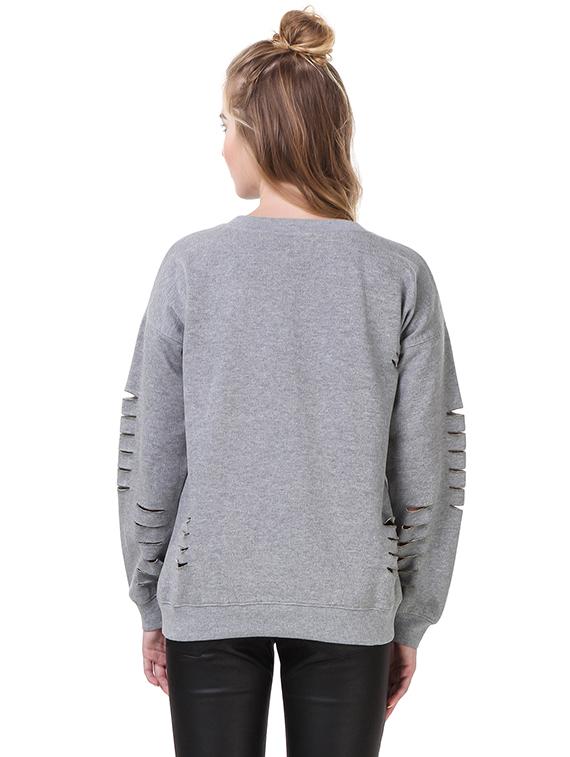 women's placement print sweatshirt - 14397953 - Zoom Image - 2