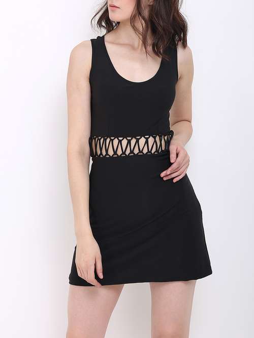 women's  solid dress - 14453599 - Very Small Image - 1