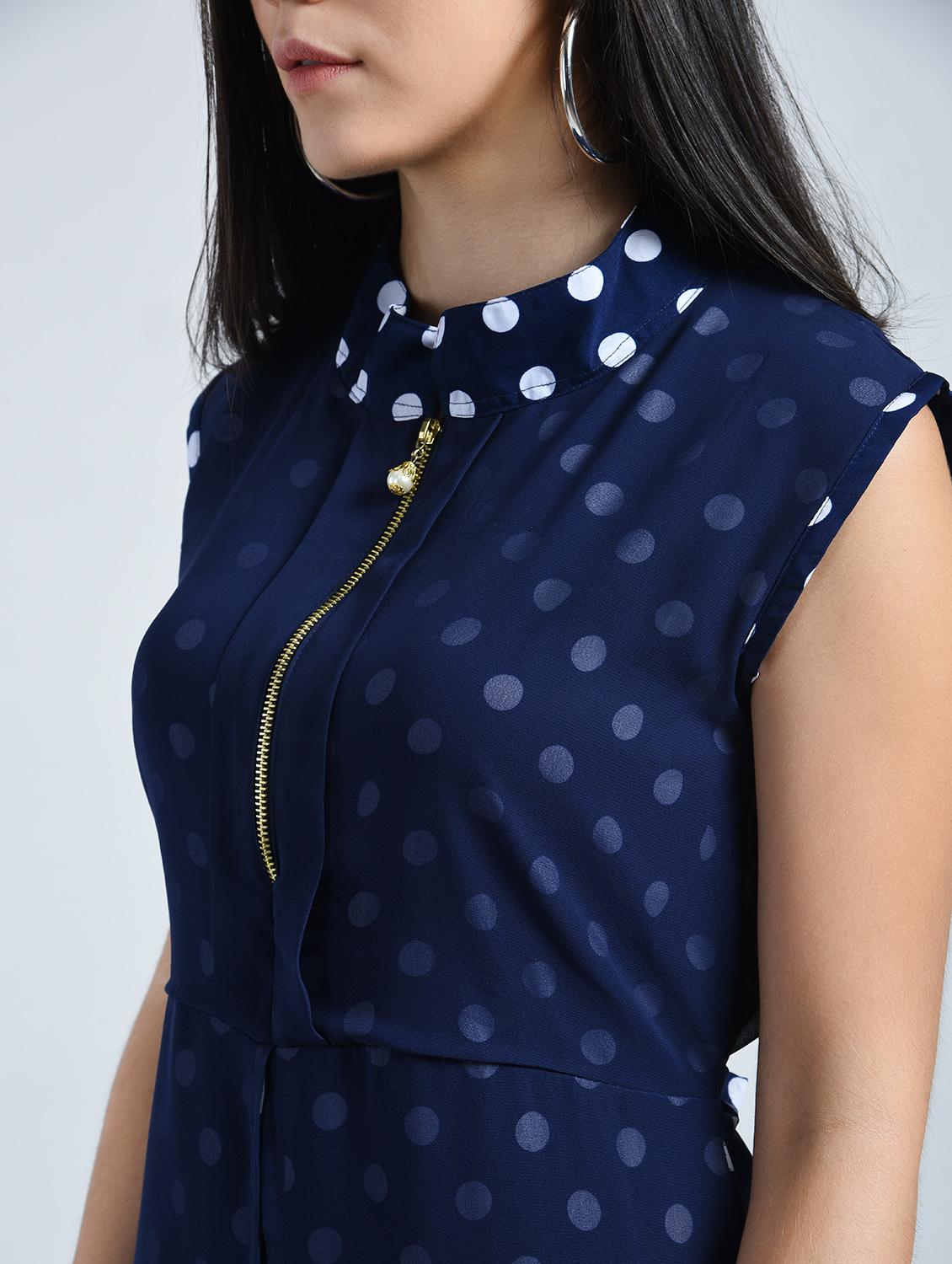 women's layered polka dots dress - 14616966 - Zoom Image - 3