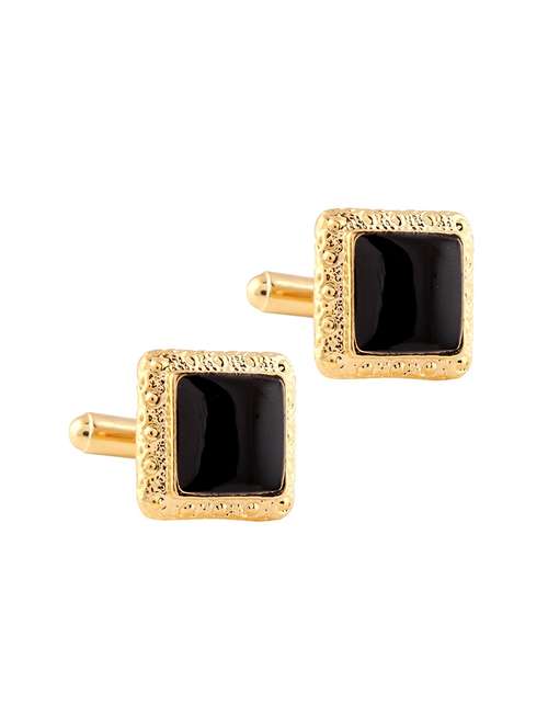 black metal cufflink - 14660769 - Very Small Image - 1