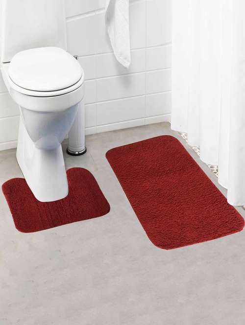 thick and fluffy 1800 gsm bathmat with high pile microfiber with contour - 14735183 - Very Small Image - 1