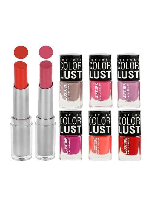 ramble set of 2 lipstick & 6 nail polish - 14953967 - Very Small Image - 1