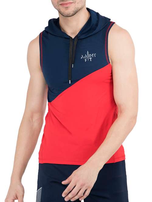 red polyester tshirt - 15049581 - Very Small Image - 1