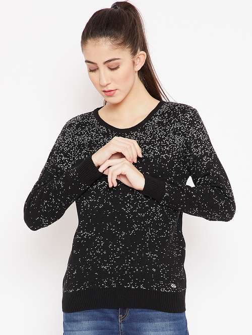 printed woolen pullover - 15476464 - Very Small Image - 1