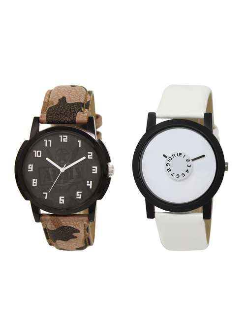 acnos round dial analog watch combo(wat-lr-03-26-combo) - 15500484 - Very Small Image - 1
