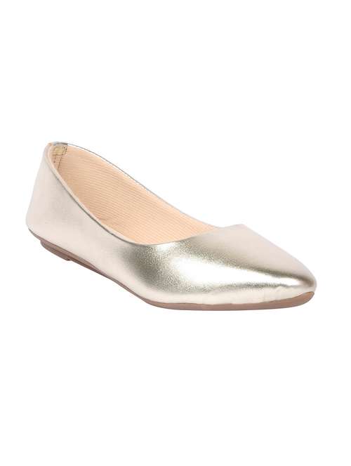 silver slip on ballerinas - 15514403 - Very Small Image - 1