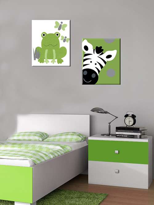 bgyle wall décor canvas painting for kids - 15765780 - Very Small Image - 1