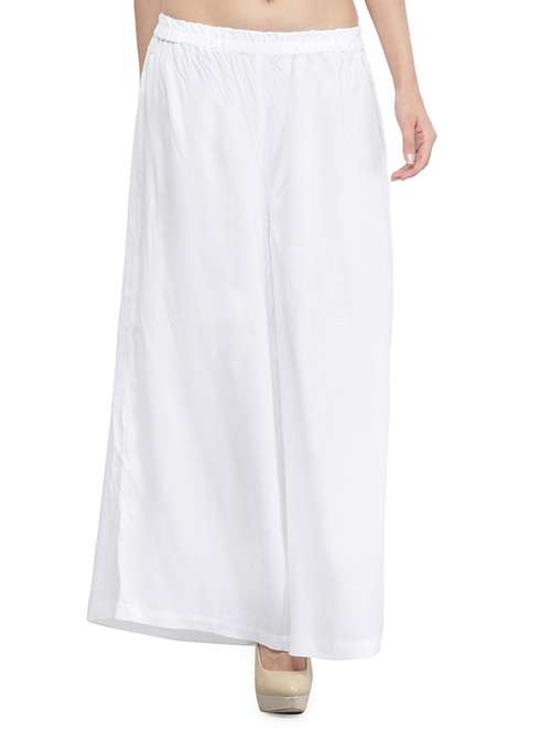 mid waist flared palazzo - 15893001 - Very Small Image - 1